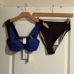 WE WORE WHAT “BUNDLE OF 3” SWIMWEAR SWIMSUITS SIZE XS NWT